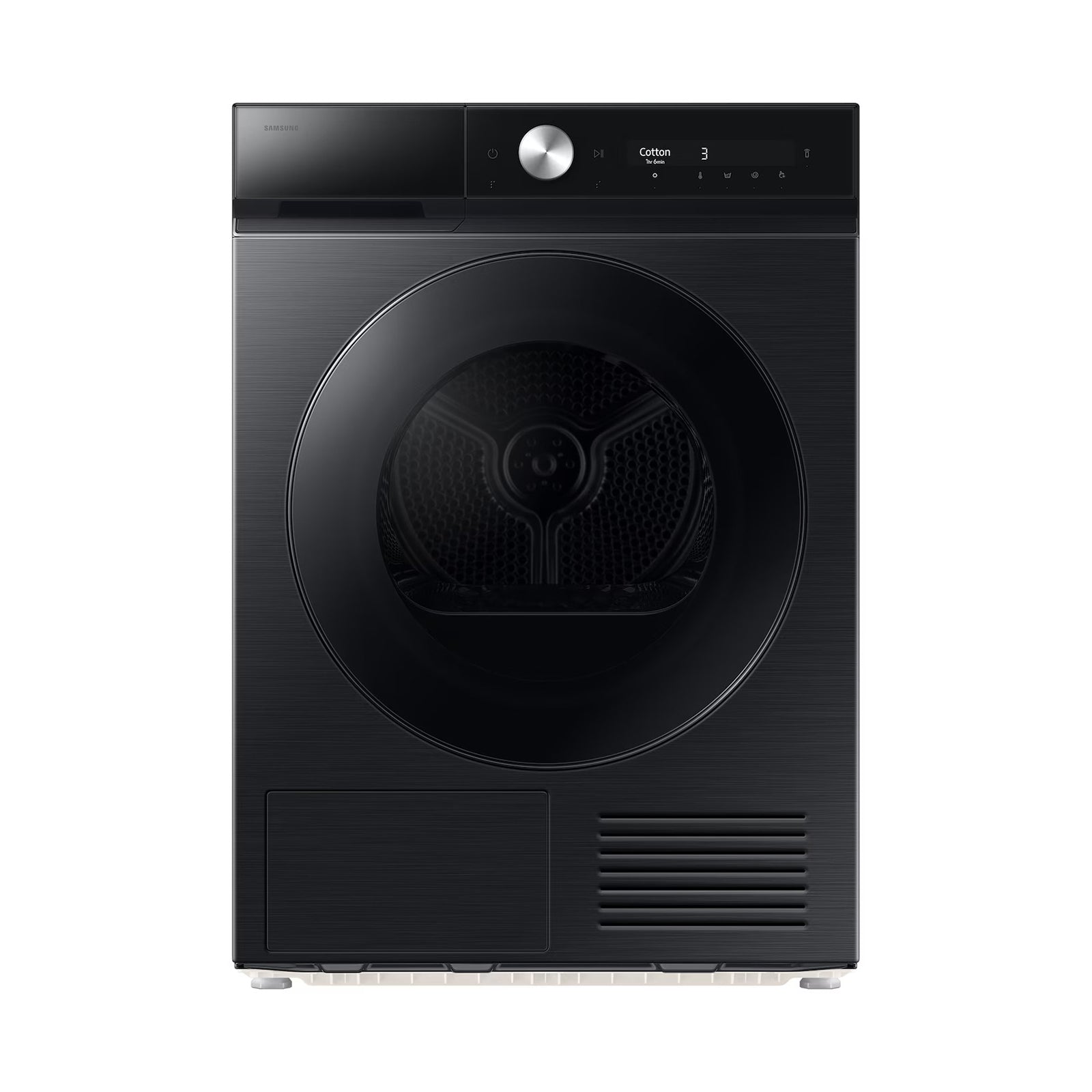 SAMSUNG Dryer Heat Pump Bespoke Condenser 9 KG Black